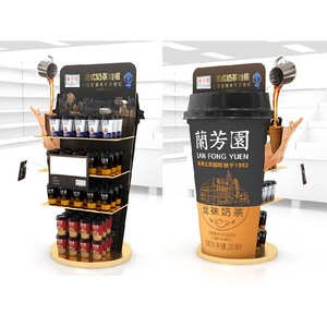 Présentoirs Métalliques Personnalisables <span class=keywords><strong>pour</strong></span> Boissons et Snacks – Montage Facile – Spécifiques au Commerce de Détail – <span class=keywords><strong>Comptoir</strong></span>/Bureau Multi-Styles – Publicité <span class=keywords><strong>pour</strong></span> Supermarchés - Product Image 6