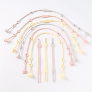 Cinghie di Sicurezza in Silicone Estensibili e Regolabili per Ciuccio e Giocattoli per Bambini, <span class=keywords><strong>Accessori</strong></span> per <span class=keywords><strong>Passeggino</strong></span> - Product Image 2