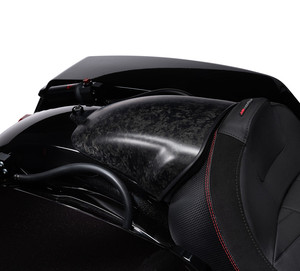 AKOSO Copertura Posteriore per Sedile Passeggero in Vera Fibra di Carbonio per <span class=keywords><strong>Harley</strong></span> <span class=keywords><strong>Davidson</strong></span> Touring CVO Road Glide ST FLTRXSE 2023.5+ - Product Image 2