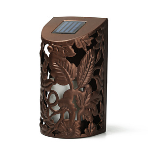 Solar Outdoor Wall Lamp Cylinder Shape Led <b>Light</b> Source Waterproof For Patio Balcony <b>Corridor</b> Villa Garden - Product Image 4