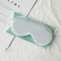 Masque de Nuit Unisexe Ultra Doux en Soie Satinée avec Sangle Élastique