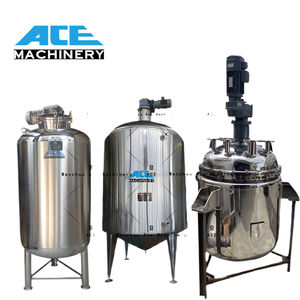 เครื่องทำสบู่ ACE เครื่องผสมโฮโมจีไนเซอร์แบบสุญญากาศความเร็วสูงครีมเครื่องสำอางทำจากสเตนเลส - Product Image 2