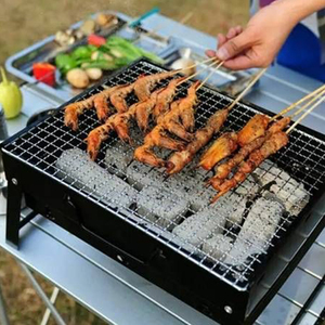 Tùy Chỉnh Kim Cương Hình Dạng Mở Rộng Kim Loại Lưới Cửa Sổ Nướng Thiết Kế Tấm Cho BBQ Nướng - Product Image 6