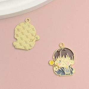 Accessoires de bijoux en alliage bricolage fait à la main mignon Magic <span class=keywords><strong>Academy</strong></span> mâle femelle étudiant porte-clés Mobile pendentif mode pendentifs breloques - Product Image 5