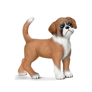 WeiVista resina Boxer perro estatua pie Animal escultura jardín patio ornamento proveedor al por mayor - Product Image 1