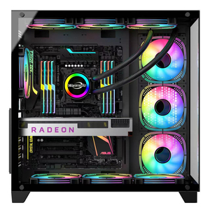 Boîtier d'<span class=keywords><strong>ordinateur</strong></span> de bureau 2026 pour <span class=keywords><strong>gaming</strong></span>, pièces d'<span class=keywords><strong>ordinateur</strong></span> OEM personnalisées, économique, revêtement noir, nouveau boîtier PC vide ATX - Product Image 3