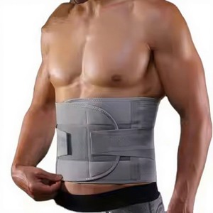 Cinturón Deportivo Ajustable, Transpirable y Ligero de Nailon/Poliéster para Soporte Lumbar en Entrenamiento con Pesas, Profesional - Product Image 1