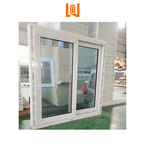 Wanjia pháp thiết kế Úc tiêu chuẩn uPVC trượt Windows nhựa PVC Windows chống trộm chức năng <span class=keywords><strong>Net</strong></span> Vinyl kính cửa sổ - Product Image 4