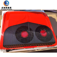 Système de climatisation de toit pour camion léger, camion lourd, camping-car, bus, avec compresseur scroll, réfrigérant R134a, 1800-2200W