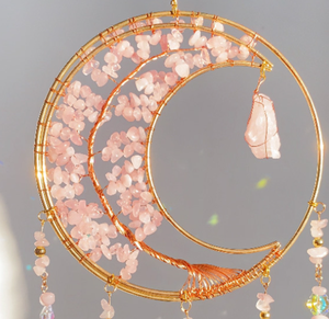 Coloré pierre concassée capteur <span class=keywords><strong>de</strong></span> lumière du soleil naturel rose artisanat cristal cadeau créatif haut <span class=keywords><strong>de</strong></span> gamme Souvenir Festival cadeau - Product Image 3