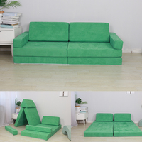 Aien 8 pièces mousse Mini moderne mignon canapé sectionnel pliant peluche pour enfants jouer assis école chambre salon supermarché