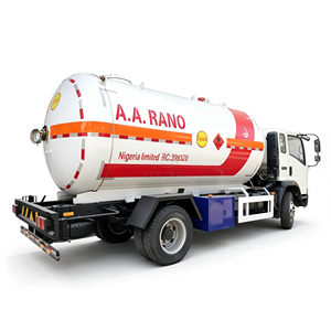 Precio con Descuento, Camión Cisterna de GLP Howo 4x2, Vehículo con Tanque de Gas Móvil de 15m3, en Stock - Product Image 4