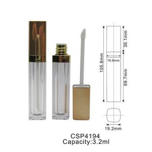 Customized Empty Lip Gloss Tubes 7ml 8ml Square Lip Oil Tubes Recyclable Plastic <b>Blush</b> Container Wholesale Lipstick Lipgloss - Product Image 2