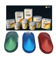 Couche transparente à haute brillance pour peinture de finition de voiture Vernis à séchage altra-rapide