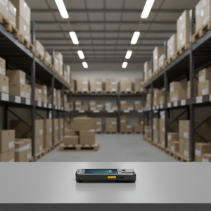 Terminal Data Genggam PDA Android <span class=keywords><strong>9</strong></span> Industrial IP67 16GB 4G 2D NFC RFID Barcode Scanner Tersedia - Product Image 1