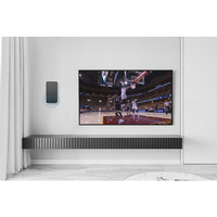 Antenne TV intérieure en plastique Antuko 4K 1080P la plus vendue avec support mural pour la réception des signaux de télévision numérique