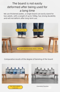 <span class=keywords><strong>Meuble</strong></span> <span class=keywords><strong>TV</strong></span> Flottant Minimaliste Moderne, Centre de Divertissement Personnalisé en Bois et Blanc avec Éclairage LED - Product Image 6