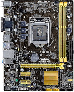 Carte mère de bureau ASUS H81M-<span class=keywords><strong>K</strong></span>/<span class=keywords><strong>D</strong></span>/<span class=keywords><strong>E</strong></span>/<span class=keywords><strong>E</strong></span> R2.0 en bon état, 4e génération LGA1150 I7 I5 I3 DDR3 double canal SATA USB3.0 pour PC - Product Image 4
