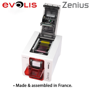 เครื่องพิมพ์บัตรพลาสติก PVC แบบด้านเดียว Evolis Zenius รุ่นดั้งเดิม เครื่องพิมพ์ระบบ Dye-sublimation สำหรับธุรกิจ พิมพ์บัตรประจำตัว พิมพ์บัตรเข้าออก - Product Image 4