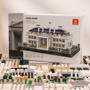 Bloques <span class=keywords><strong>de</strong></span> Construcción <span class=keywords><strong>de</strong></span> la Arquitectura Emblemática <span class=keywords><strong>de</strong></span> la Casa Blanca <span class=keywords><strong>de</strong></span> Washington, Serie para Venta al por Mayor <span class=keywords><strong>de</strong></span> Juguetes, Juguetes <span class=keywords><strong>de</strong></span> Construcción STEM para Coleccionar - Product Image 2
