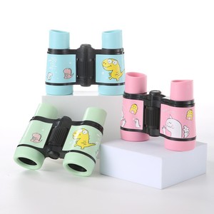 Children's Cartoon Binoculars 4x30 Plastic Outdoor Nature Observation Toy For Kids Age 2 4 Years - Product Image 2