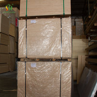 Panneau de fibres de bois brut MDF 18 mm, non fini, panneau de fibres de bois à densité moyenne 1220x2440 mm pour découpe sur mesure de meubles