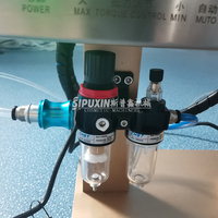 Bouteille semi-automatique en acier inoxydable avec bouchon à vis pour désinfectant pour les mains, liquide alimentaire et savon liquide