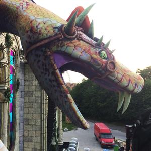 งูเหลือมเป่าลมขนาดยักษ์สำหรับฉากหลังบนเวทีตกแต่งเวทีได้ตามต้องการ - Product Image 3