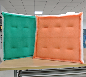 <span class=keywords><strong>20x20</strong></span> "vuông bảng điều chỉnh lọc cho bức tranh gian hàng Máy lọc không khí sợi tổng hợp hiệu quả 99.995% 0.3micron độ xốp mới - Product Image 5