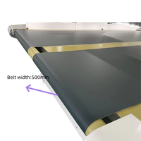 Détecteur de métaux dynamique à aiguilles pour textiles, vêtements, tissus, couvertures, édredons, détecteur de métaux grand format pour vêtements avec convoyeur