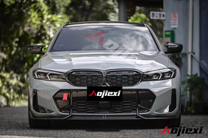 Splitter Anteriore in Vera Fibra di Carbonio Stile AD di Alta Qualità per BMW Serie 3 G20 <span class=keywords><strong>G21</strong></span> M340i LCI 2023-2026 - Product Image 3