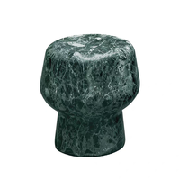 Table basse carrée en marbre noir de luxe avec veines blanches, pierre naturelle polie moderne pour salon de villa, garantie 1 an
