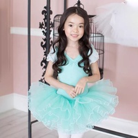 Costume de danse classique pour enfants, robe de danse lyrique pour filles, tenue de danse latine, tutu, jupe de danse, vêtements de danse