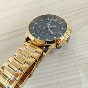 Reloj de Pulsera Inteligente de Alta Calidad para Hombre, Cronógrafo con Esfera Grande, Dorado, Marca Tommys <span class=keywords><strong>Hilfiger</strong></span>, de Acero Inoxidable, Venta al Por Mayor de Fábrica - Product Image 3