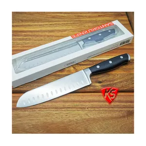 Sıcak satış 7-Inch paslanmaz çelik mutfak şef bıçağı Cuchillo de Cocina için şefler kesme