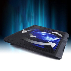 <span class=keywords><strong>Refroidisseur</strong></span> d'Ordinateur <span class=keywords><strong>Portable</strong></span> N19 en Gros d'Usine, Ventilateur LED <span class=keywords><strong>14</strong></span> <span class=keywords><strong>Pouces</strong></span> avec Lumière USB, Support de Refroidissement Compact et Économique - Product Image 4
