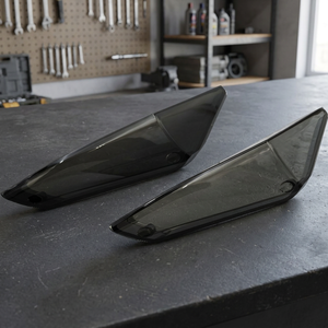 AJLIGHT DESIGN SKJETSSB-LH Fabricant Taïwanais Sym Jets Boîtier de Lampe Fumé Noir Accessoires pour Moto Rétrofit/Amélioration - Product Image 3