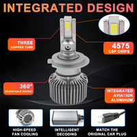 Luz Halógena P60 6500K, Faro LED H7 120W 12000LM, H1 H7 H11 HB3 9005 9006 9007 H13 H16, Faro LED para Auto, Luces LED para Auto