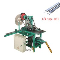 Machine entièrement automatique pour la fabrication de clous à clôture et de clous en U pour grillage avicole