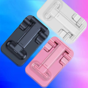 Wholesale Ready Stock Foldable Mobile Phone Stand <b>Compact</b> & Adjustable Holder for Smartphones Portable Foldable Phone Stand - Product Image 4