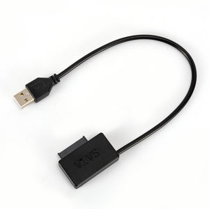 D2844 35CM 0,35 M <span class=keywords><strong>USB</strong></span> 2,0 <span class=keywords><strong>a</strong></span> Slimline <span class=keywords><strong>SATA</strong></span> 7 + 6 13pin Laptop CD <span class=keywords><strong>DVD</strong></span> Rom Cable <span class=keywords><strong>adaptador</strong></span> de unidad óptica - Product Image 2