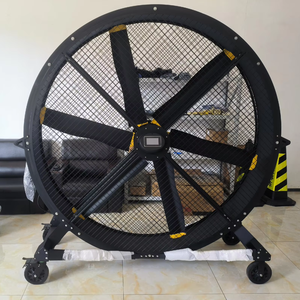 Nouveau design, ventilateur industriel sur pied à vitesse variable, grand volume, super silencieux, 2 m, moteur 1,0 kW, protection IP55 pour les gymnases et les expositions - Product Image 1