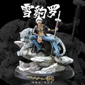 Snow Leopard Luo One Piece Action Figure GK Phantom Trafalgar D. Patung dalam hal besar koleksi patung Qiwuhai hukum air