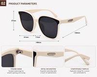 Lunettes de soleil polarisées carrées rétro, monture intégrale en polycarbonate, protection UV400, anti-éblouissement, unisexe, protection solaire, extérieur