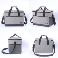 Sacs isotherme de voyage pour bière, sac de livraison de bière portable sac de déjeuner de nourriture pour enfants de taxi de grande capacité, vente en gros