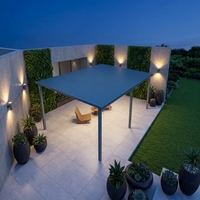 Panneaux de toiture et de mur sandwich en alliage d'aluminium modernes et personnalisés pour maisons préfabriquées, entrepôts, ateliers, hôtels, villas, chambres froides et applications extérieures isolantes