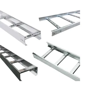 Hot Dip Galvanised Electrical Cable Ladder Tray Standard cable bridge Factory Price List cable ladder manufacturer