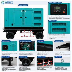 Générateur diesel magnétique infini écologique 30KW 40KW 50KW type silencieux ATS pour les besoins en énergie hors réseau des ménages - Product Image 3