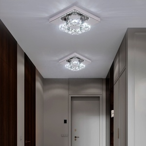 Lampada <span class=keywords><strong>LED</strong></span> <span class=keywords><strong>da</strong></span> Soffitto a 3 Lati con Colore Variabile, 7W, per Corridoio, Camera <span class=keywords><strong>da</strong></span> Letto, Interni - Product Image 2