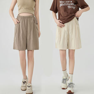 <span class=keywords><strong>Short</strong></span> d'été <span class=keywords><strong>en</strong></span> denim à séchage rapide pour femmes, vêtements d'extérieur à jambes larges pour maternité, ventre non serré, <span class=keywords><strong>grossesse</strong></span> - Product Image 2